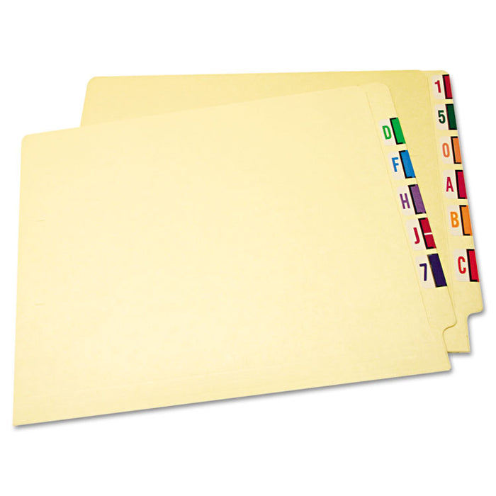 STOR/FILE END TAB Storage Boxes, Letter/Legal Files, White/Blue, 12/Carton