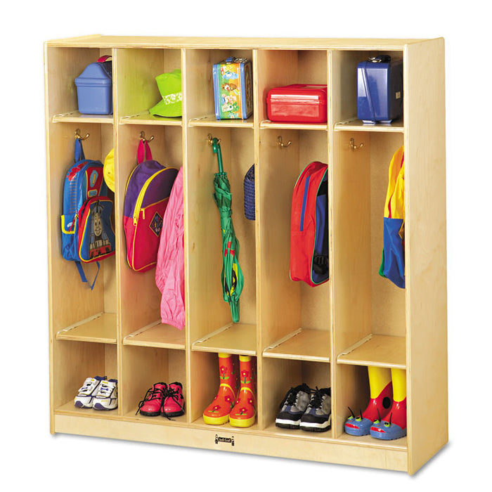 Coat Locker, 48w x 15d x 50.5h, White
