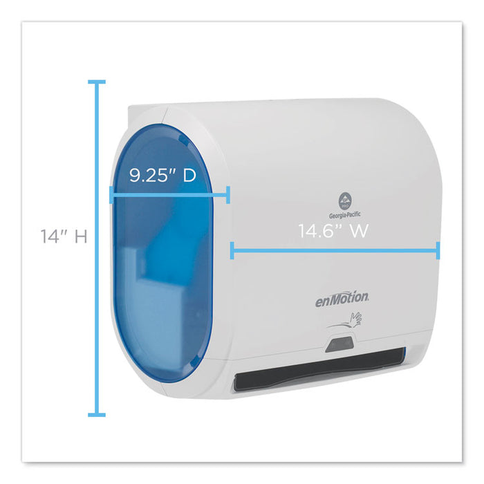 enMotion Impulse 10 Automated Towel Dispenser, 9.25 x 14.6 x 14, Gray