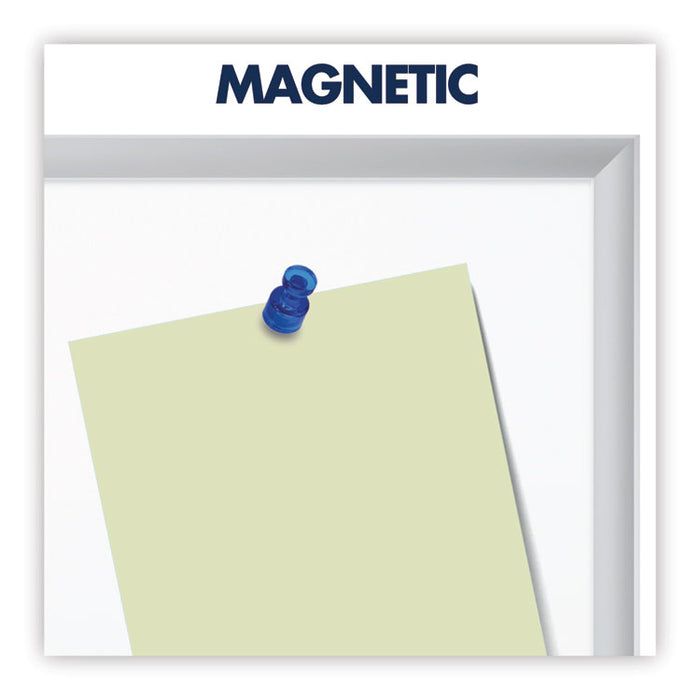 Classic Series Nano-Clean Dry Erase Board, 24" x 18", White Surface, Satin Aluminum Frame