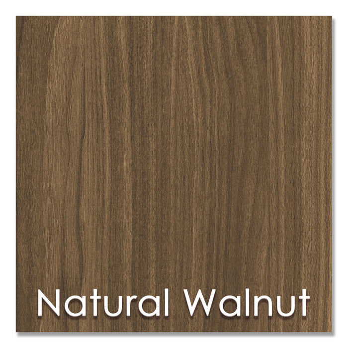 Urban Series Cabinet Credenza Pedestal with Lateral File, 35.25w x 15.25d x 23.75h, Natural Walnut
