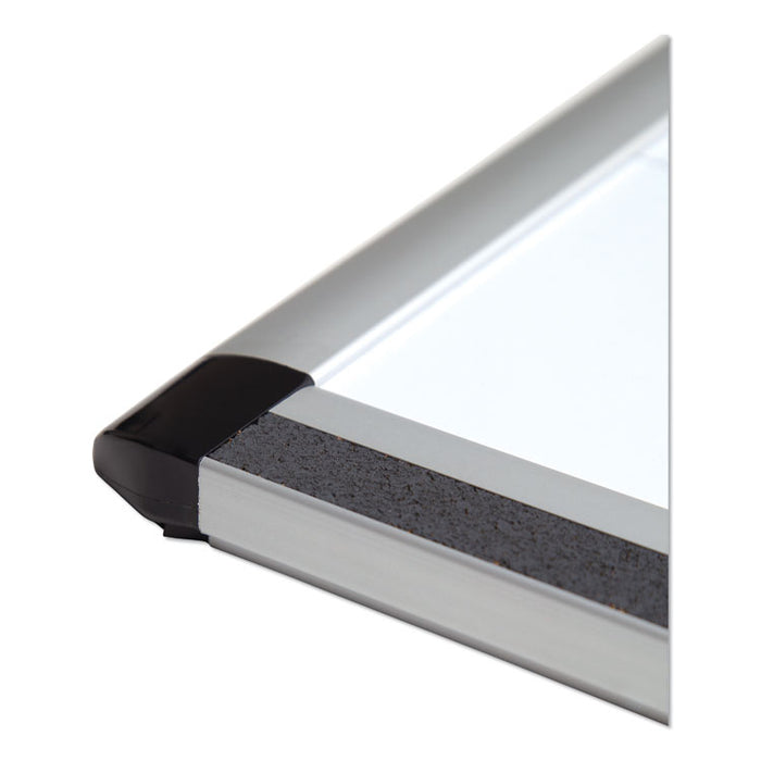 PINIT Magnetic Dry Erase Board, 48" x 36" (Actual Size: 47" x 35"), White Surface, Satin Aluminum Frame
