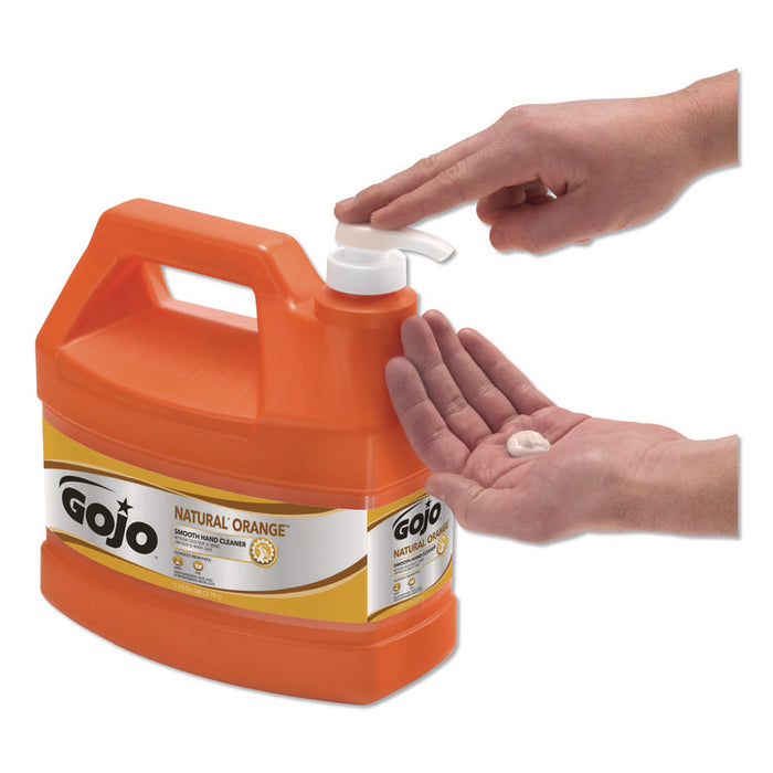 NATURAL ORANGE Smooth Hand Cleaner, Citrus Scent, 1 gal, 4/Carton