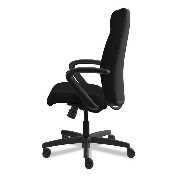 Ignition Series Executive High Back Chair, Supports Up to 300 lb, 17" to 21" Seat Height, Black