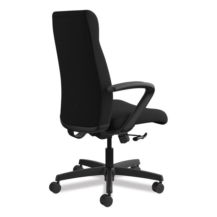Ignition Series Executive High Back Chair, Supports Up to 300 lb, 17" to 21" Seat Height, Black