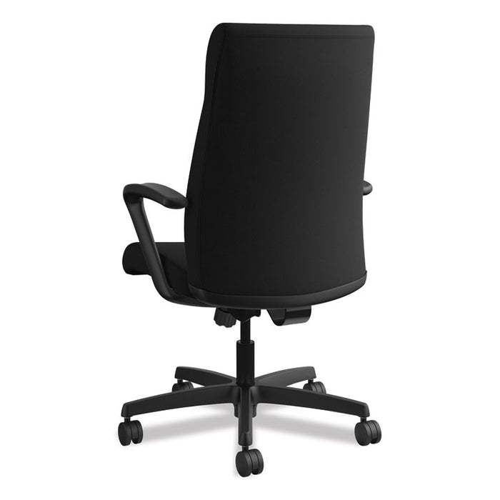 Ignition Series Executive High Back Chair, Supports Up to 300 lb, 17" to 21" Seat Height, Black