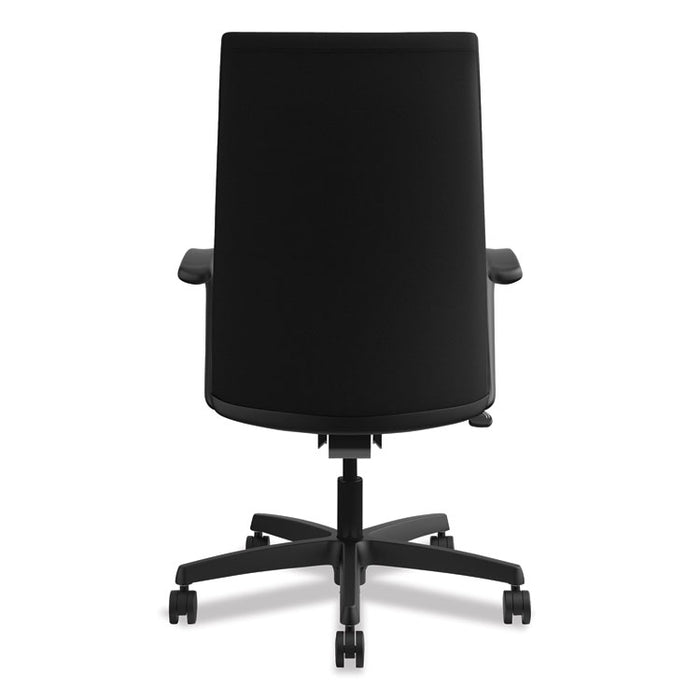 Ignition Series Executive High Back Chair, Supports Up to 300 lb, 17" to 21" Seat Height, Black