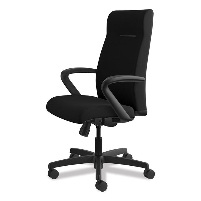 Ignition Series Executive High Back Chair, Supports Up to 300 lb, 17" to 21" Seat Height, Black