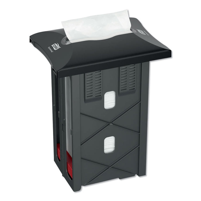 Xpressnap In-Counter Napkin Dispenser, 9.9 x 7 x 13.5, Black