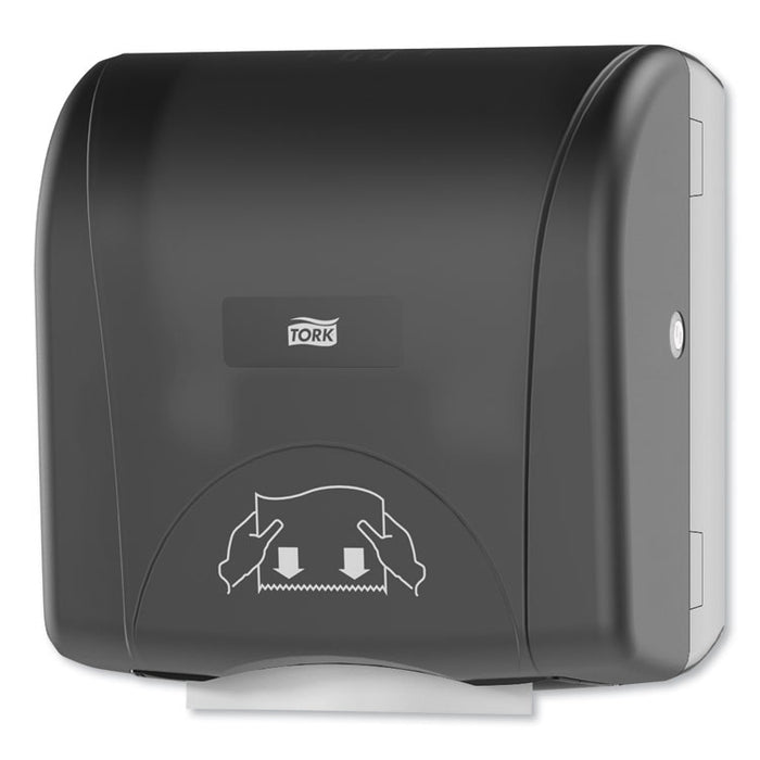 Mini Mechanical Hand Towel Roll Dispenser, For H71 System, 11.75 x 7.5 x 12.5, Black