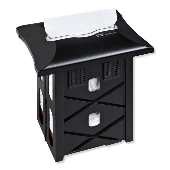Xpressnap In-Counter Napkin Dispenser, 9.9 x 7 x 13.5, Black
