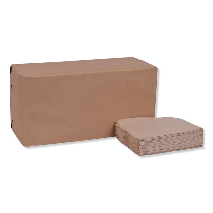 Universal Masterfold Dispenser Napkins, 1-Ply, 13 x 12, Natural, 6,000/Carton