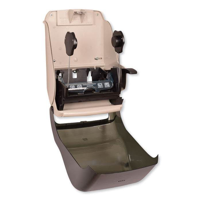 Hand Towel Roll Dispenser, 12.94 x 9.25 x 15.5, Smoke