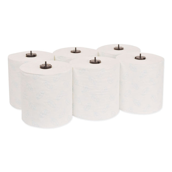 Premium Extra Soft Matic Hand Towel Roll, 2-Ply, 7.7" x 300 ft, White, 6/Carton