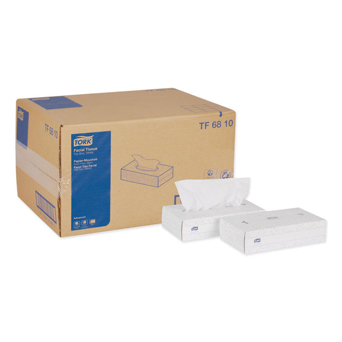 Advanced Facial Tissue, Flat Box, 2-Ply, White, 100 Sheets/Box, 30 Boxes/Carton