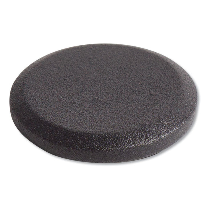 High Energy Magnets, Circles, 1.25" Diameter, Black, 8/Pack
