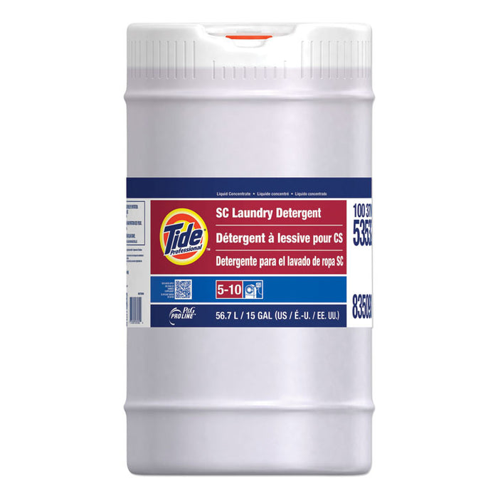 SC Laundry Detergent, Fresh Scent, 15 gal Closed-Loop Container