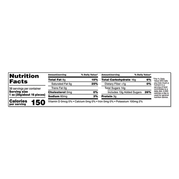 Chocolate Candies, Peanut Butter, 38 oz Resealable Bag
