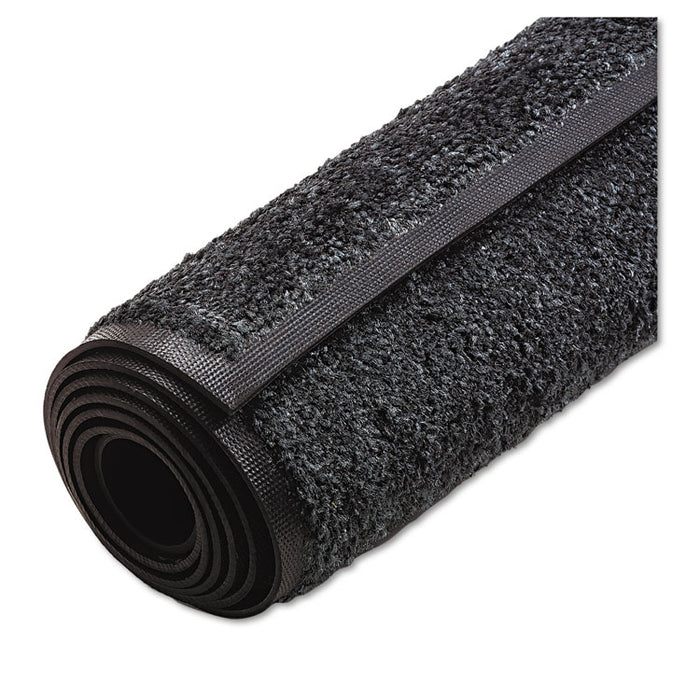 Platinum Series Walk-Off Indoor Wiper Mat, Rectangular, Gray Carpeted Surface, 36" x 60"