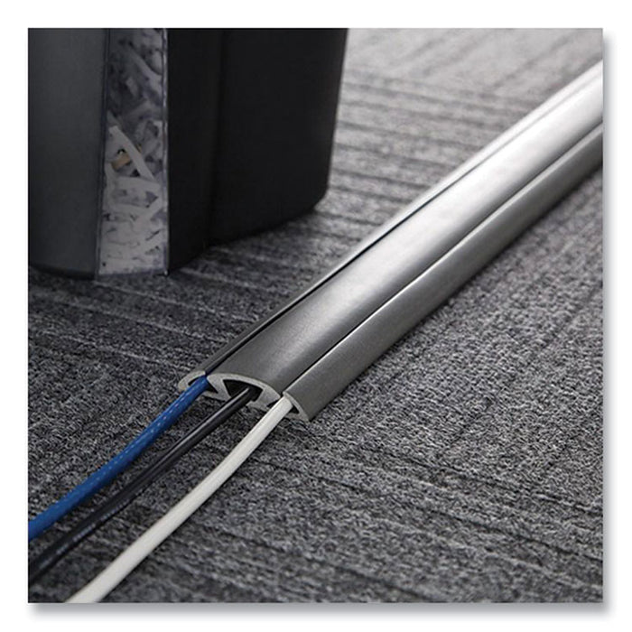 Cord Protector and Concealer, 2.6" x 5 ft, Gray