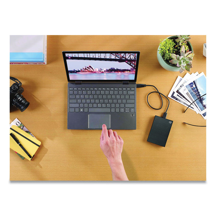 Backup Plus External Hard Drive, 4 TB, USB 2.0/3.0, Black