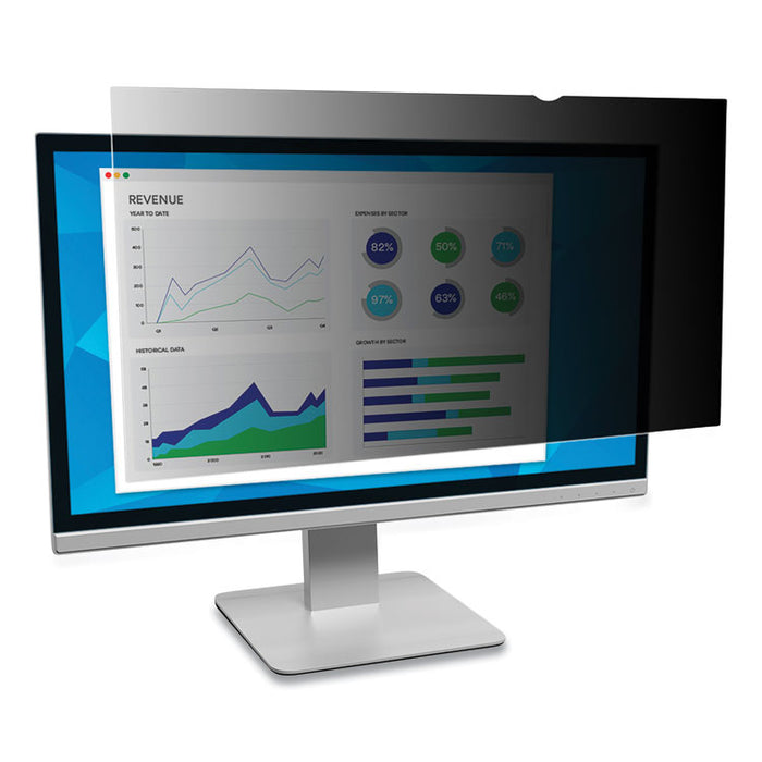 Frameless Blackout Privacy Filter for 17" Flat Panel Monitor
