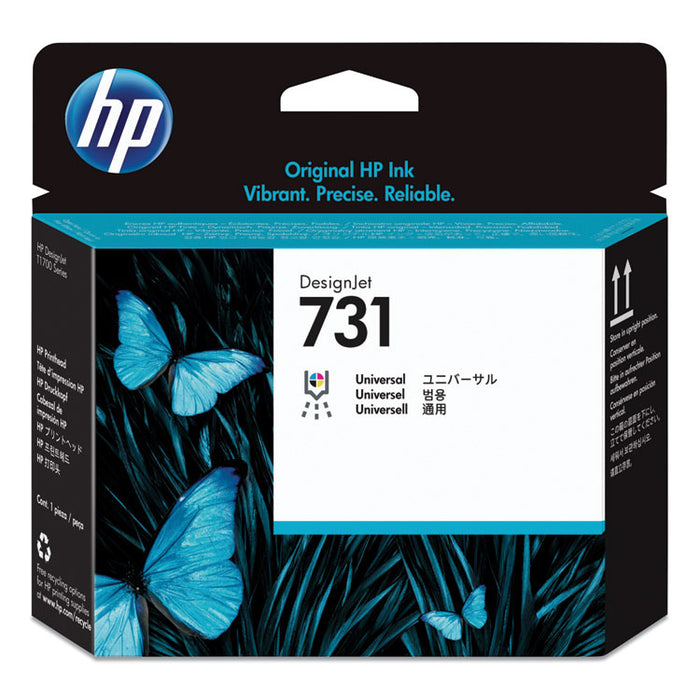 HP 731 (P2V27ACT) Universal Printhead, 24/Carton