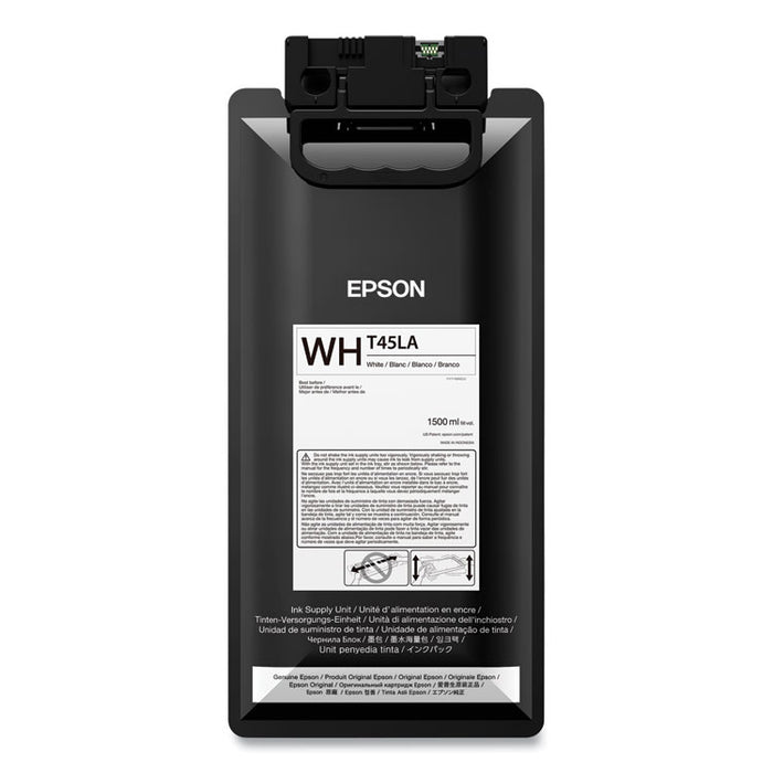 T45LA20 UltraChrome GS3 Ink, 1,500 mL, White