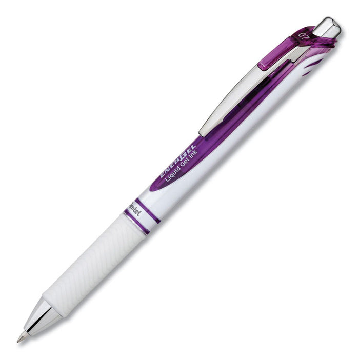 EnerGel RTX Gel Pen, Retractable, Medium 0.7 mm, Assorted Ink and Barrel Colors, 3/Pack