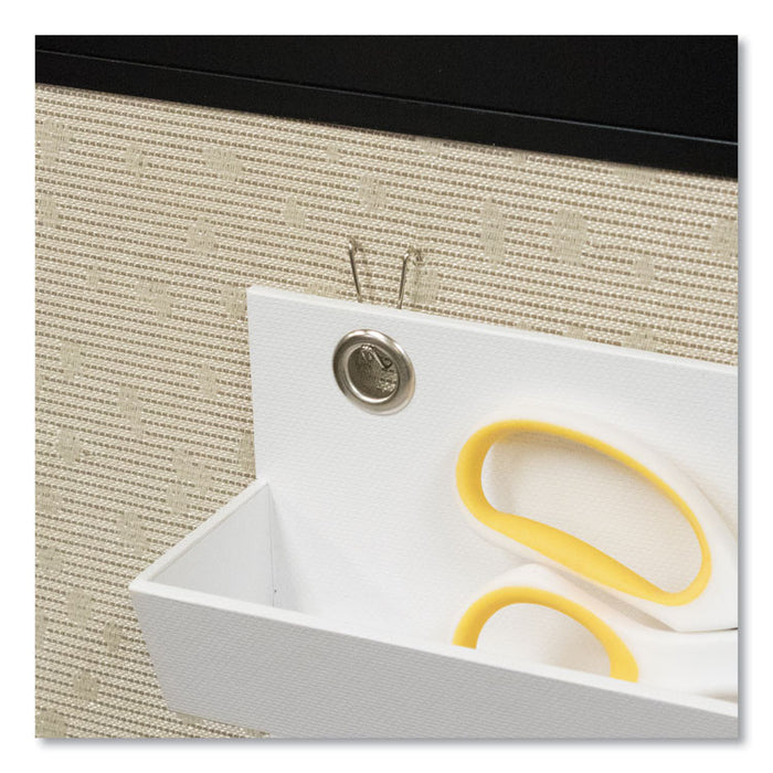 Panel Wall Wire Hooks, Silver, 25 Hooks/Pack
