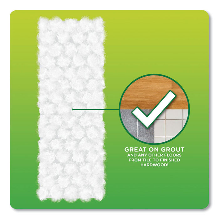 Heavy-Duty Dry Refill Cloths, 11 x 8.5, White, 32/Pack
