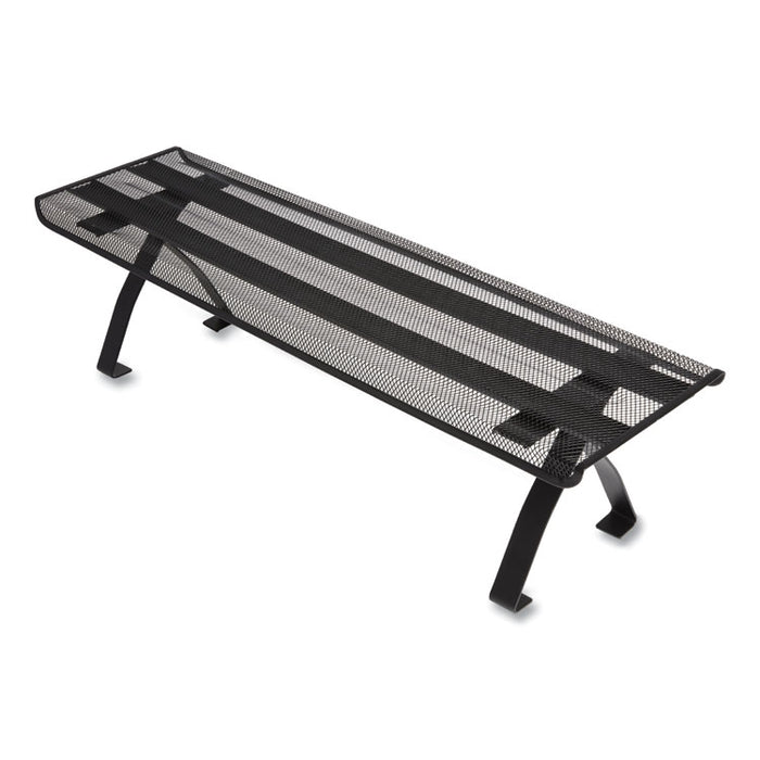 Wire Mesh Raised Shelf, 26.57 x 1.5 x 7.48, Black