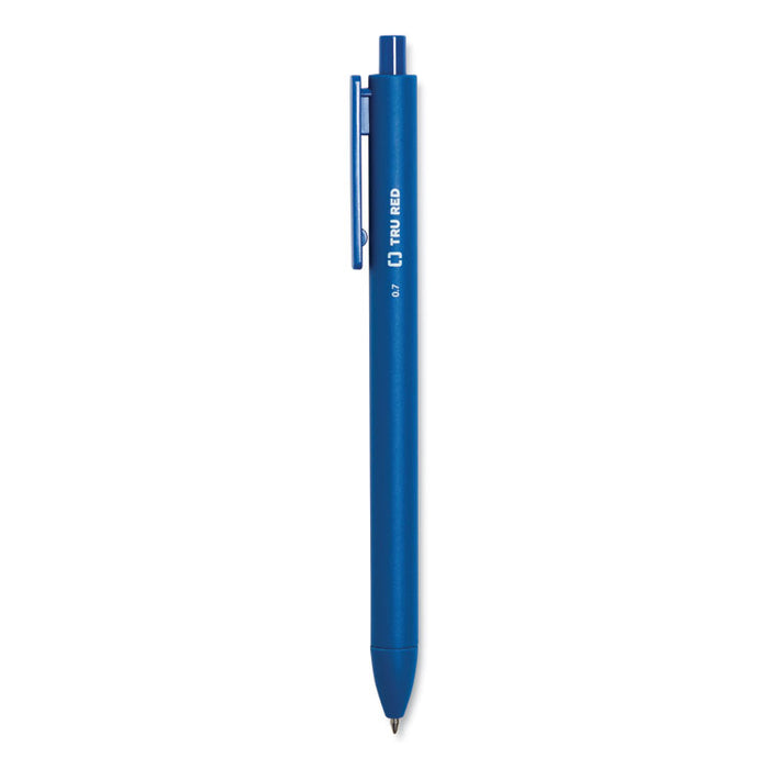Quick Dry Gel Pen, Retractable, Medium 0.7 mm, Assorted Ink and Barrel Colors, 12/Pack