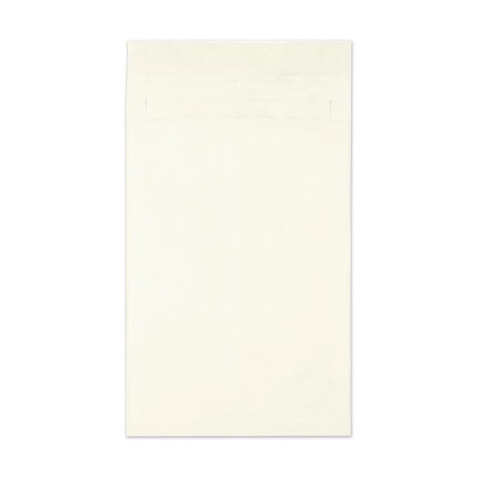 Heavyweight 18lb Tyvek Open End Expansion Mailers, #15 1/2, Cheese Blade Flap, Redi-Strip Closure, 12 x 16, White, 100/Carton