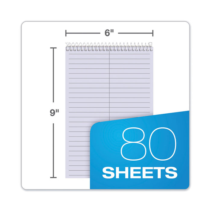 Prism Steno Pads, Orchid Cover, Gregg Rule, (80) Orchid 6 x 9 Sheets, 4/Pack
