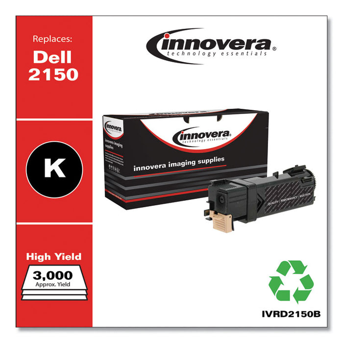 Remanufactured Black High-Yield Toner, Replacement for 331-0719, 3,000 Page-Yield
