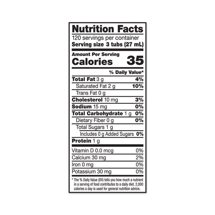 Half and Half, 0.3 oz Mini Cups, 360/Carton