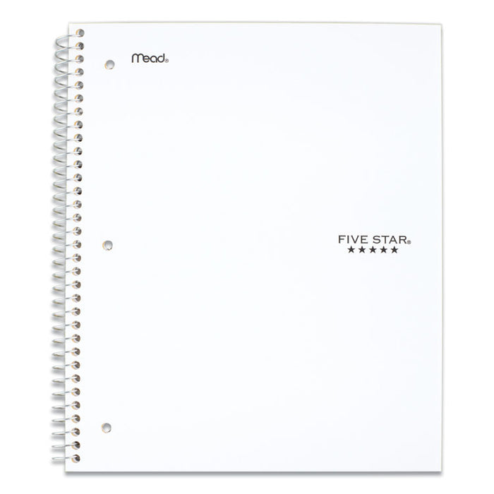 Wirebound Notebook, 5-Subject, Wide/Legal Rule, Randomly Assorted Cover Color, (200) 10.5 x 8 Sheets