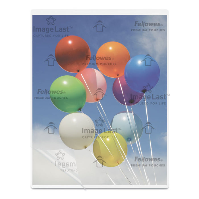 ImageLast Laminating Pouches with UV Protection, 3 mil, 9" x 11.5", Clear, 200/Pack