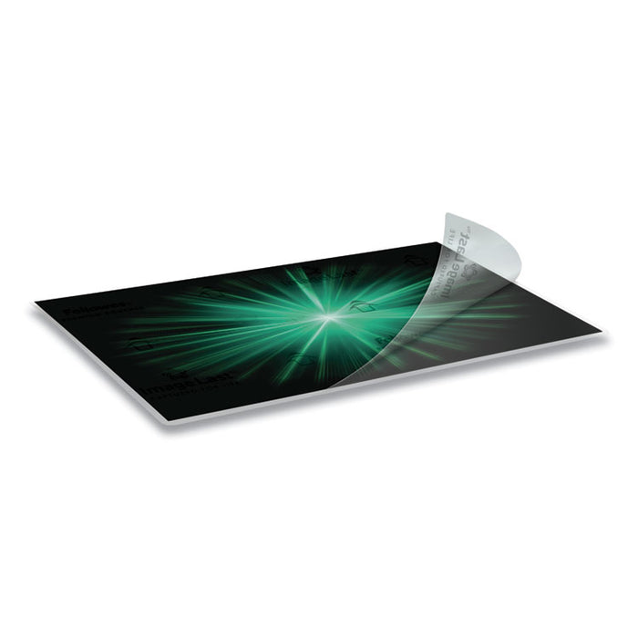 ImageLast Laminating Pouches with UV Protection, 3 mil, 9" x 11.5", Clear, 200/Pack