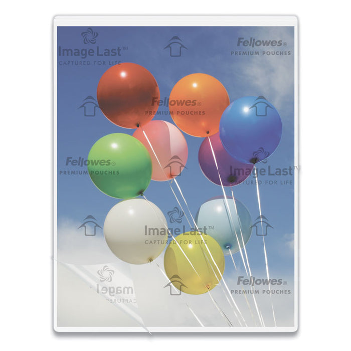ImageLast Laminating Pouches with UV Protection, 3 mil, 9" x 11.5", Clear, 150/Pack