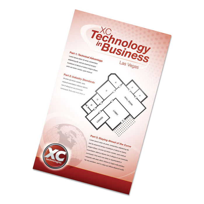 Laminating Pouches, 3 mil, 9" x 14.5", Gloss Clear, 50/Pack