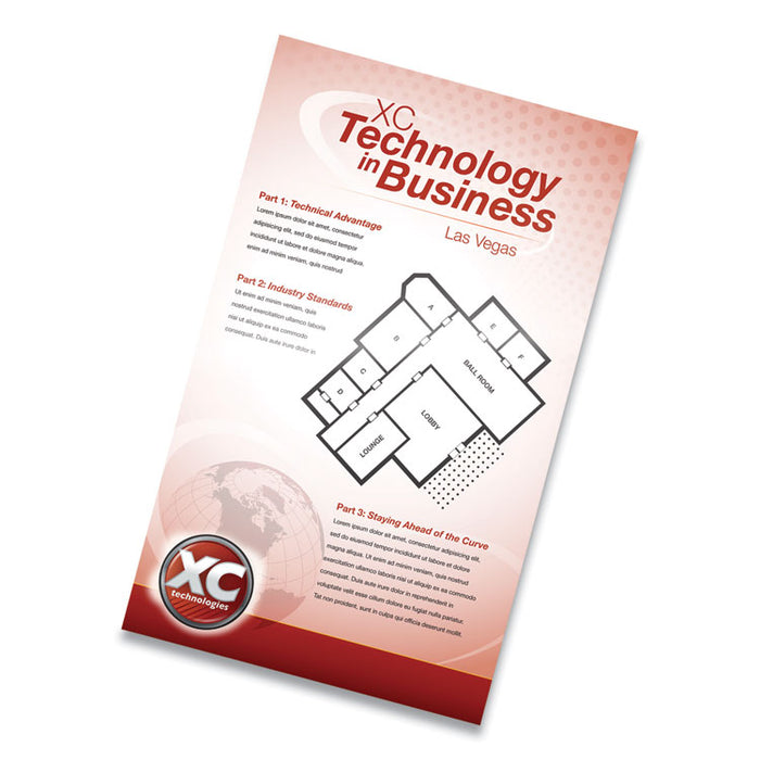 Laminating Pouches, 3 mil, 9" x 14.5", Gloss Clear, 25/Pack