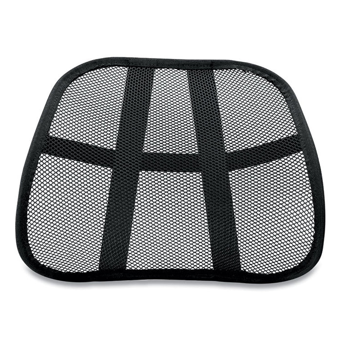 Office Suites Mesh Back Support, 17.75 x 5 x 15, Black