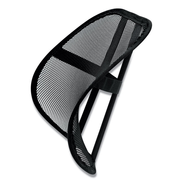 Office Suites Mesh Back Support, 17.75 x 5 x 15, Black