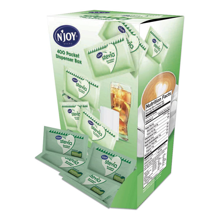 Stevia Artificial Sweetener, 0.04 oz Packet, 400/Box