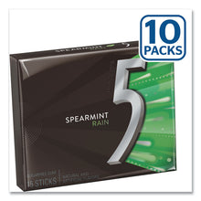 Load image into Gallery viewer, 5 Gum, Spearmint Rain, 15 Sticks/Pack, 10 Packs/Box
