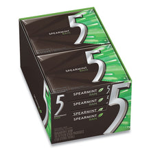 Load image into Gallery viewer, 5 Gum, Spearmint Rain, 15 Sticks/Pack, 10 Packs/Box
