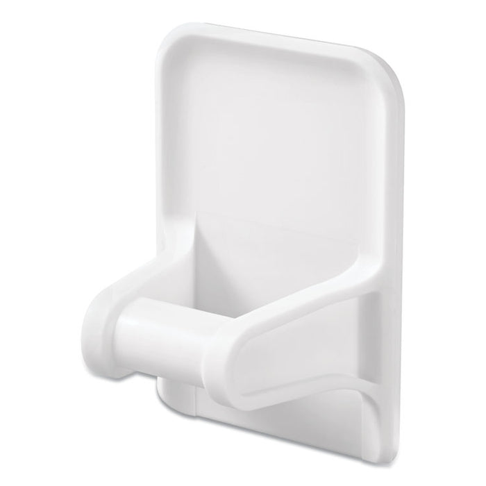 Spray Bottle Holder, 2.34w x 1.69d x 3.34h, White, 2 Hangers/4 Strips/Pack