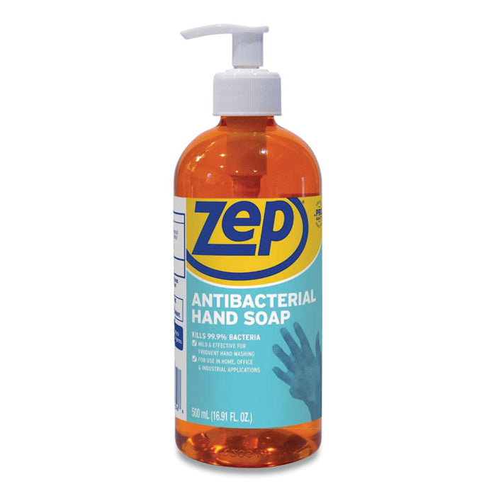 Antibacterial Hand Soap, Floral Scent, 16.9 oz, 12/Carton